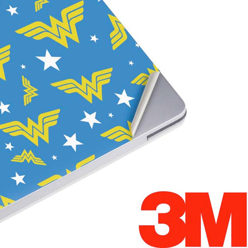 DC Comics Wonder Woman Logo Pattern Surface Laptop 2 Skin